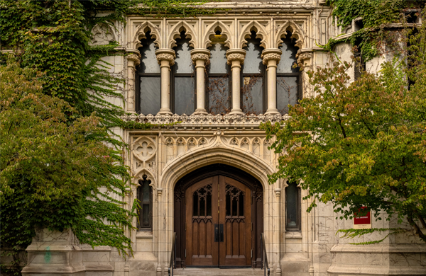 Exterior of the Ryerson Laboratory.
