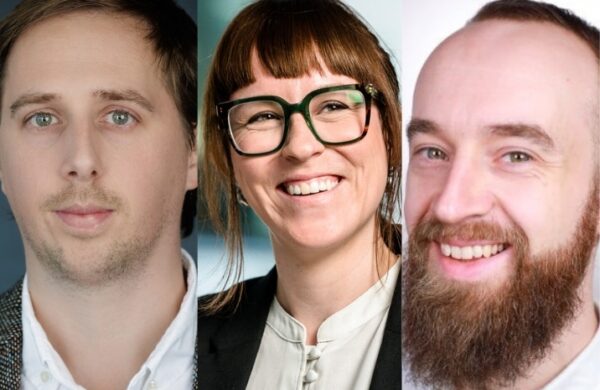 Jim Franke, Manon Duret, and Pete Irvine